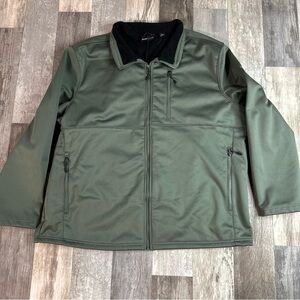 Swiss Tech Jacket, 2XL, 50-52, Womens, Zipper, Green